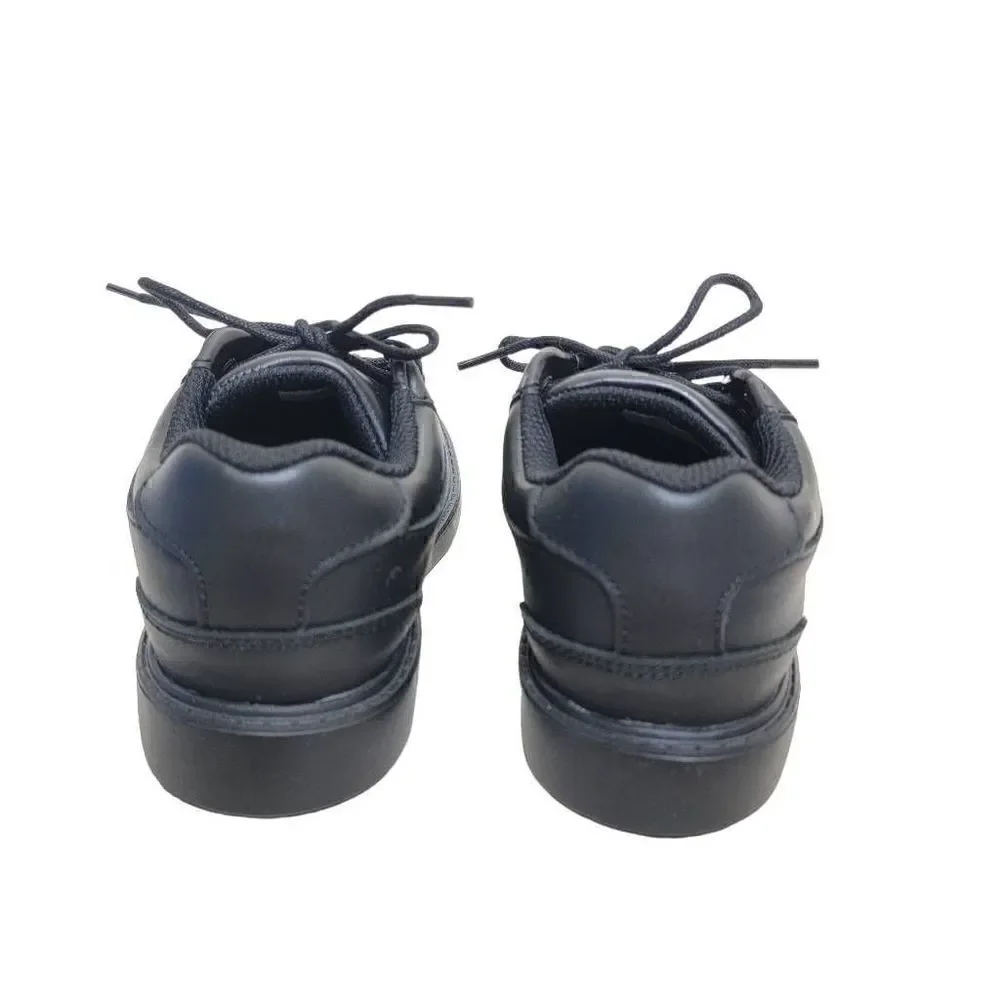 Stride Rite SR Murphy Black Leather Dress Shoes Sneakers Boys 11.5